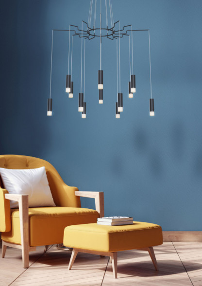 Подвесная люстра Maytoni DAVIDA MOD035PL-12B