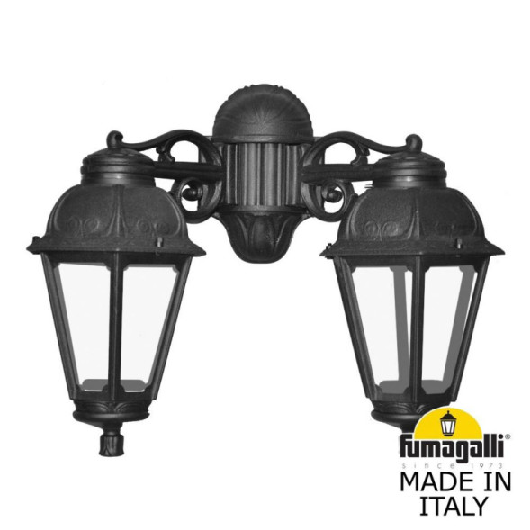 Уличный настенный светильник Fumagalli K22.141.000.AXF1RDN SABA