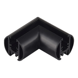 Подвод питания ST-Luce Track magnet SUPER5 черный круглый накладной/подвесной ST070.409.12