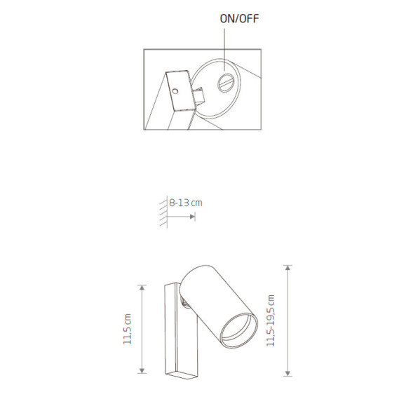 Спот Nowodvorski MONO 7772