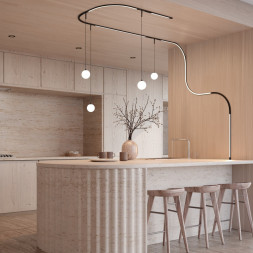 Магнитный трековый светильник Maytoni Technical Flex TR180-1-12WTW-B