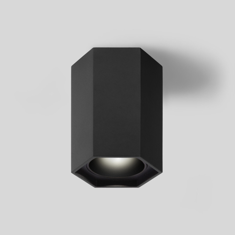Накладной точечный светильник Elektrostandard 25037/LED 7W 4200K черный матовый