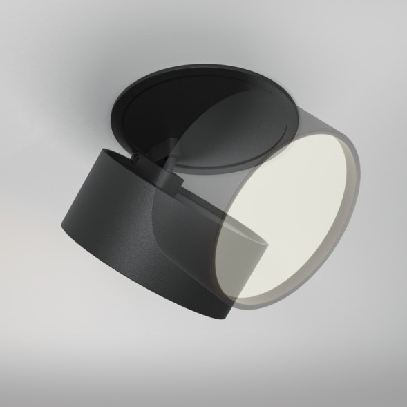 Встраиваемый точечный светильник Maytoni Technical ONDA DL024-12W3K-B