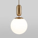 Подвесной светильник Eurosvet Bubble 50197/1 латунь