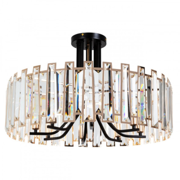 Люстра на штанге ARTE Lamp Amber A1028PL-8BK