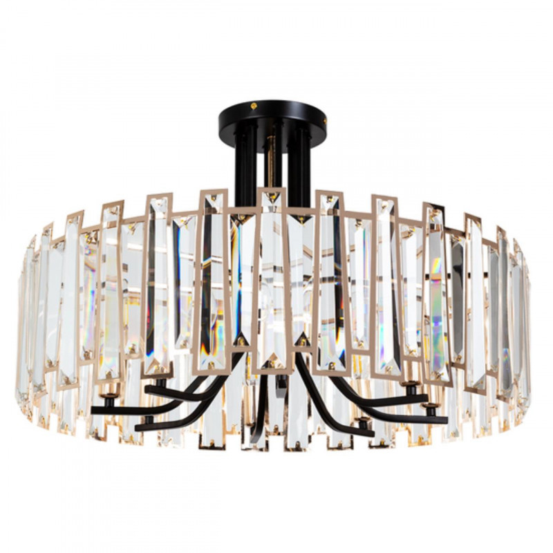 Люстра на штанге ARTE Lamp Amber A1028PL-8BK