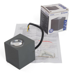 Уличный настенный светильник Feron 48485