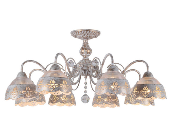 Люстра на штанге ARTE Lamp SICILIA A9106PL-8WG