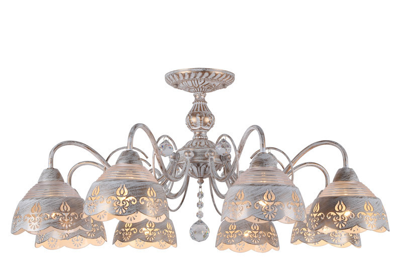 Люстра на штанге ARTE Lamp SICILIA A9106PL-8WG