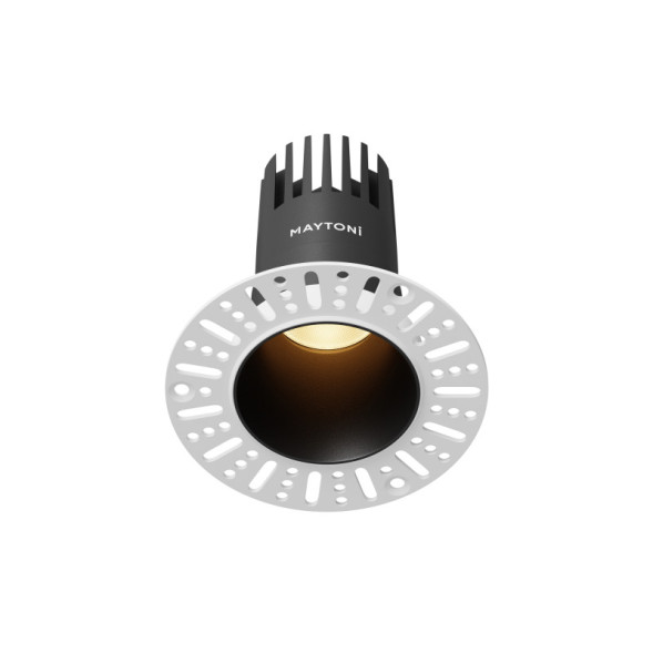 Встраиваемый точечный светильник Maytoni Technical DL120-10W-2.7K-TRS-B dip