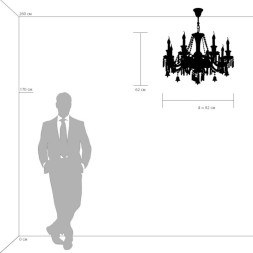 Подвесная люстра Lightstar Campana 716084