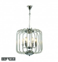 Подвесная люстра iLamp MONO P2481-6 CR