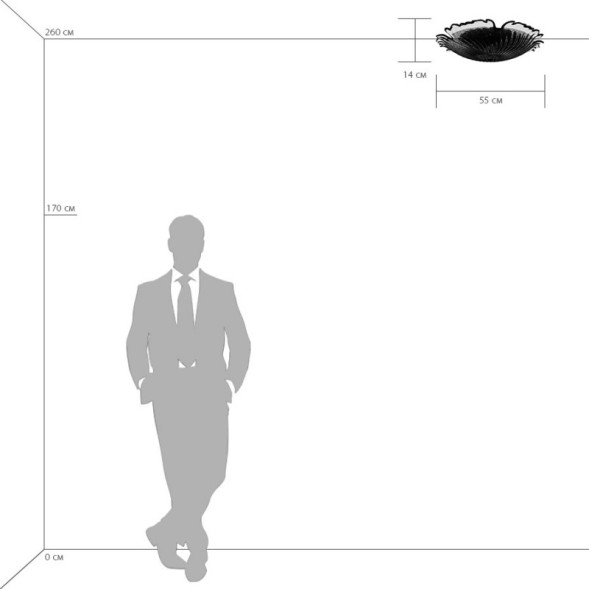 Потолочный светильник Lightstar Murano 601050