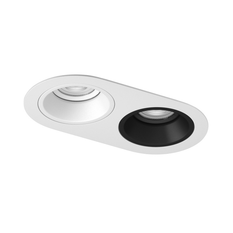 Точечный встраиваемый светильник Lightstar Domino D6560607WBMOD