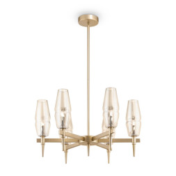 Люстра на штанге Maytoni Lita H002PL-06G