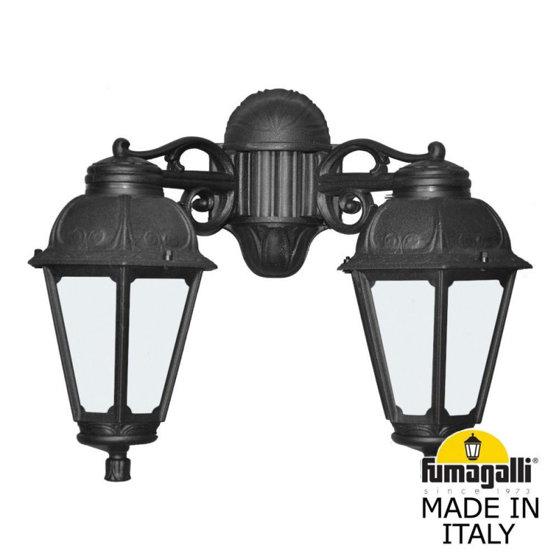 Уличный настенный светильник Fumagalli K22.141.000.AYF1RDN SABA