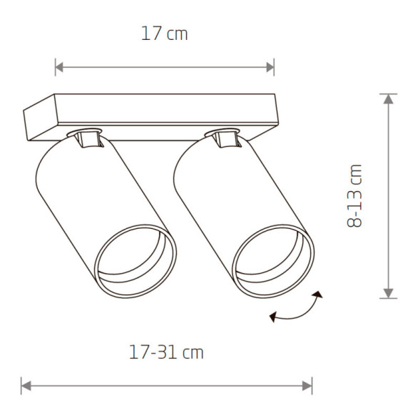 Спот Nowodvorski MONO 7774