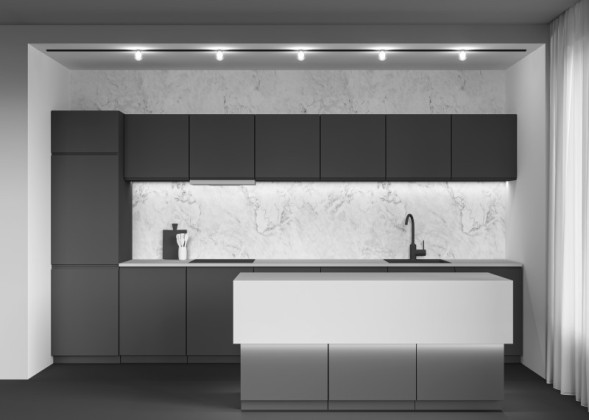 Магнитный трековый светильник Maytoni Technical Bubble TR181-1-4WTW-B