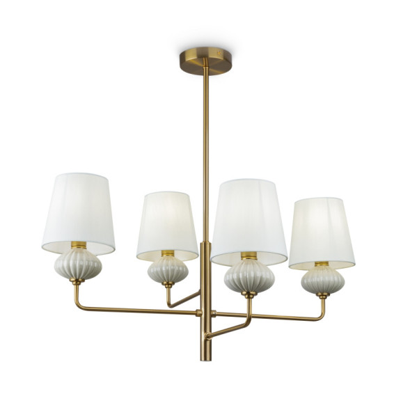 Люстра на штанге Freya CERAMICS FR2029PL-04BS