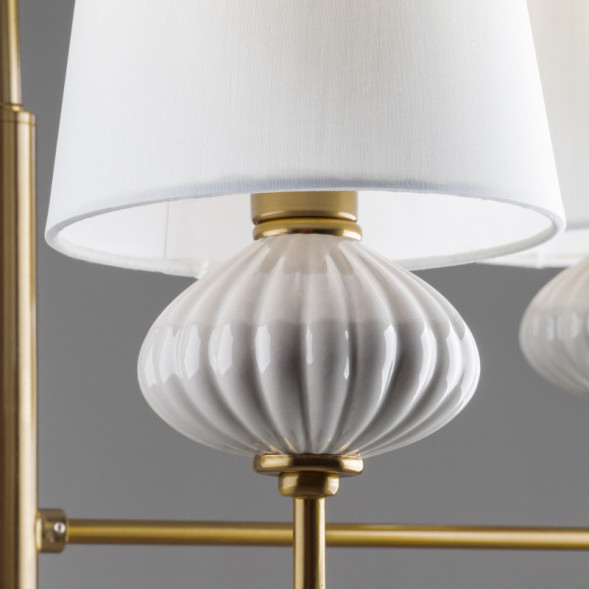 Люстра на штанге Freya CERAMICS FR2029PL-04BS