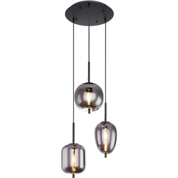 Подвесной светильник Globo 15345-3 Blacky
