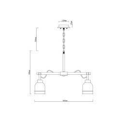 Подвесная люстра Vele Luce Calma VL2122L06