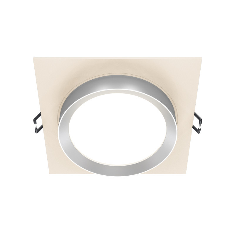 Встраиваемый точечный светильник Maytoni Technical Hoop DL086-GX53-SQ-WS