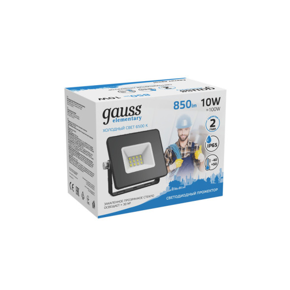 Прожектор Gauss Elementary 613100310