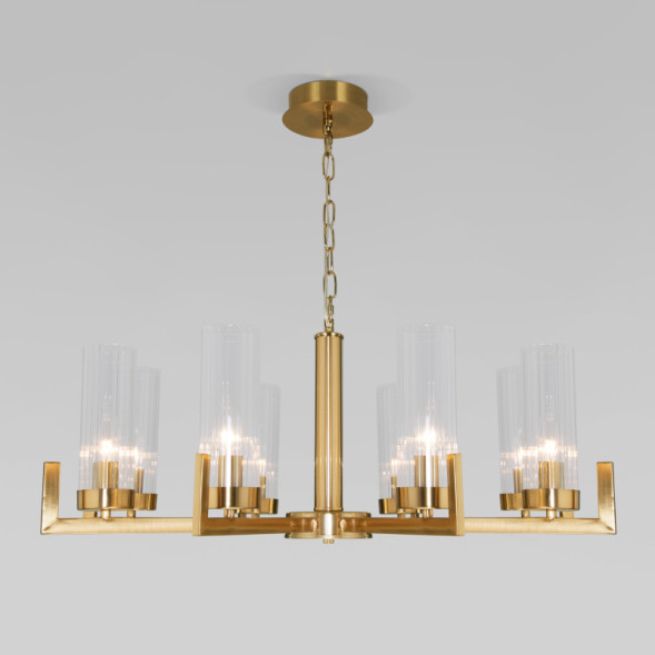 Подвесная люстра Eurosvet Arganie 60133/8 латунь
