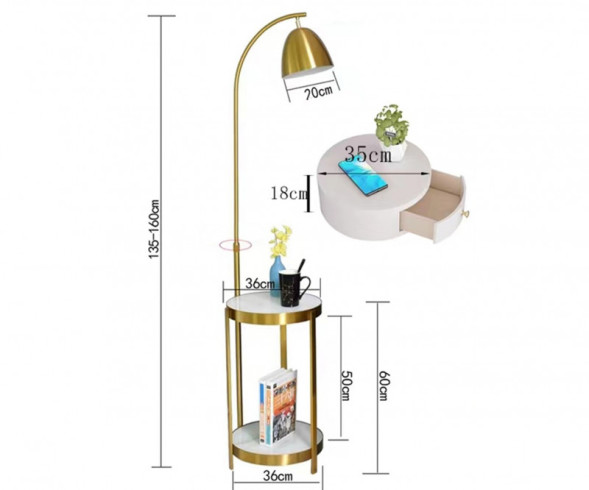 Торшер Kink Light Крис 07049,19