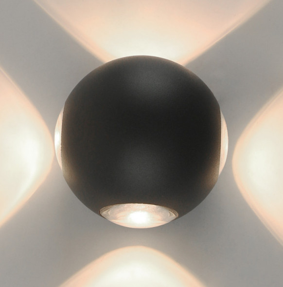 Уличный настенный светильник ARTE Lamp Conrad A1544AL-4GY