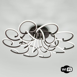 Потолочная люстра Eurosvet Smart Rosca 90236/10 чёрный кофе Smart