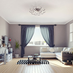 Потолочная люстра Eurosvet Smart Rosca 90236/10 чёрный кофе Smart