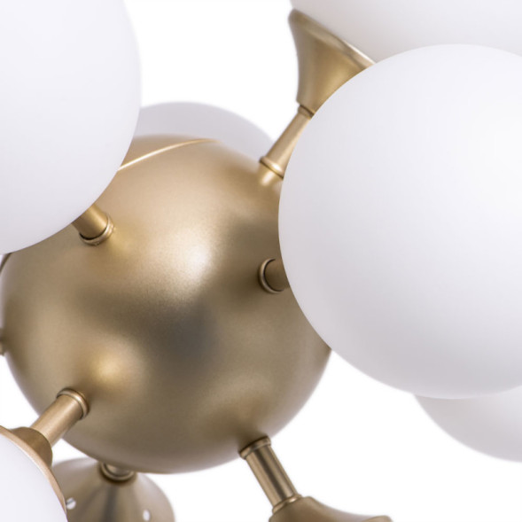 Люстра на штанге ARTE Lamp FOBOS A2704PL-9SG