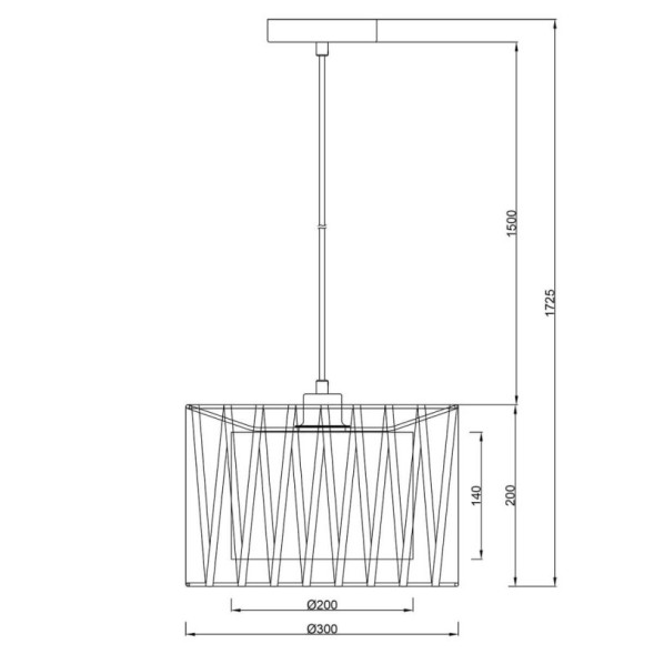 Подвесной светильник Escada ZAMBEZE 10181/1S