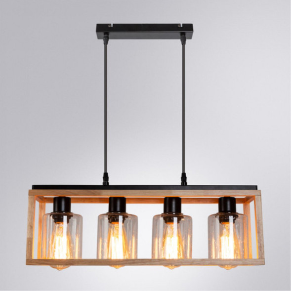 Подвесная люстра ARTE Lamp Dublin A7025SP-4BK