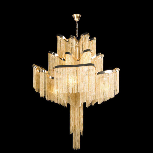 Каскадная люстра LOFT IT Stream 10208/800 Gold