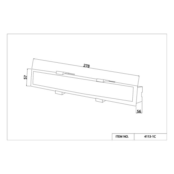 Встраиваемый точечный светильник Favourite Aplot 4113-1C