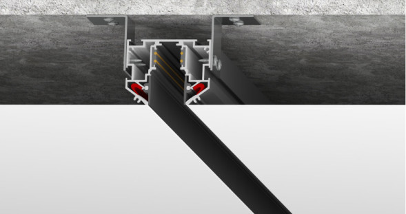 Профиль для шинопроводов Lightstar 509427L Uno