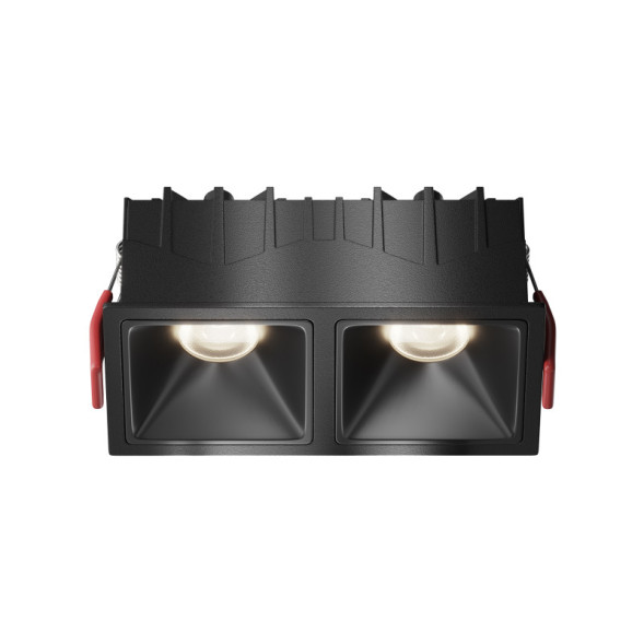 Встраиваемый светильник Maytoni Technical DL043-02-10W4K-SQ-B-1 Alfa LED