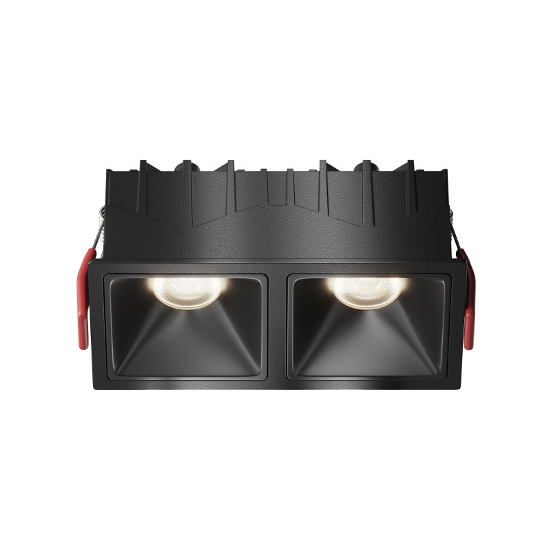 Встраиваемый светильник Maytoni Technical DL043-02-10W4K-SQ-B-1 Alfa LED