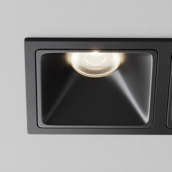 Встраиваемый светильник Maytoni Technical DL043-02-10W4K-SQ-B-1 Alfa LED