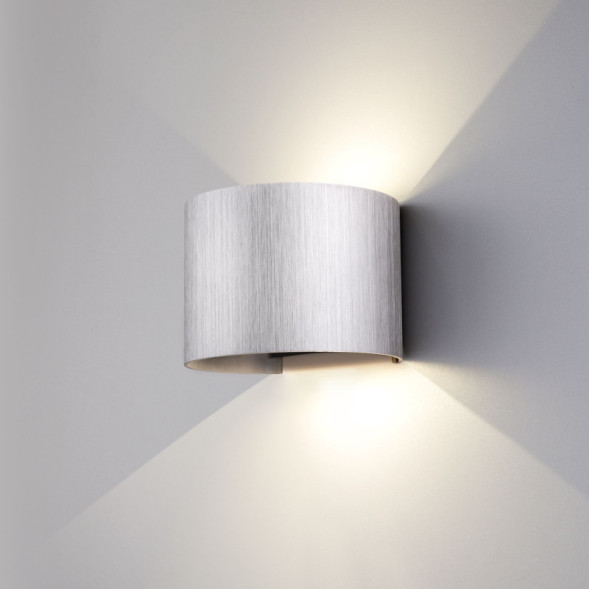 Уличный настенный светильник Elektrostandard 1518 TECHNO LED BLADE алюминий