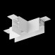 Коннектор для шинопровода Maytoni Technical Magnetic track system Gravity накладной белый TRA010CT-41W