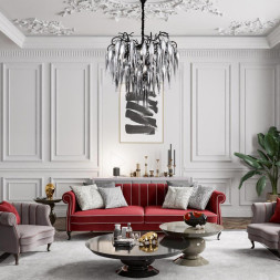 Подвесная люстра MODELUX 2115.800 MS.2115.800 BK