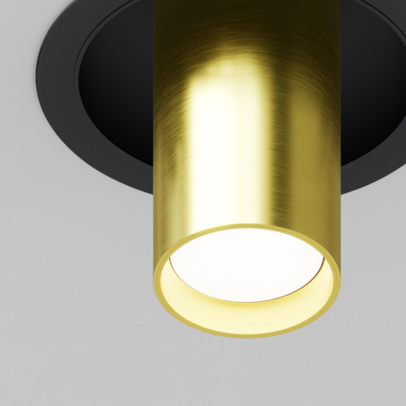 Встраиваемый точечный светильник Maytoni Technical FOCUS S C048CL-01-GU10-BBS