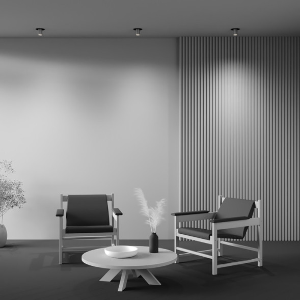 Встраиваемый точечный светильник Maytoni Technical FOCUS S C048CL-01-GU10-BBS