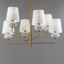 Люстра на штанге Freya CERAMICS FR2029PL-06BS