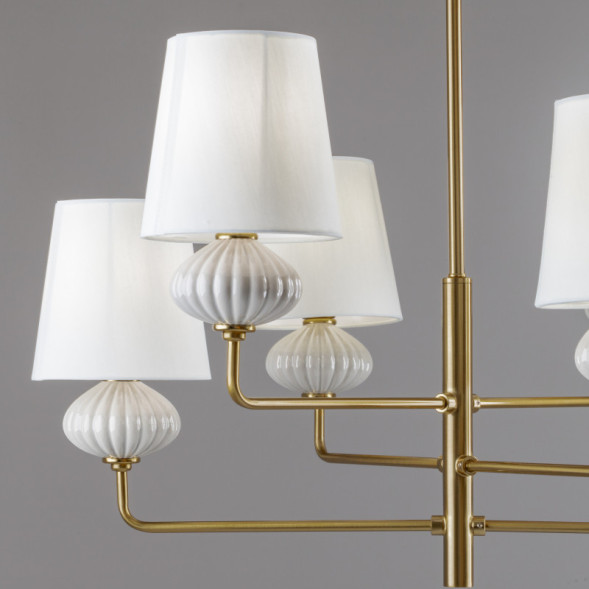 Люстра на штанге Freya CERAMICS FR2029PL-06BS