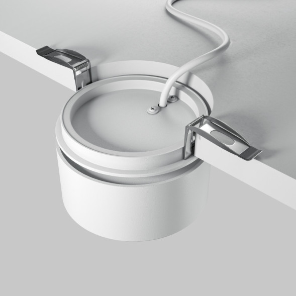 Встраиваемый точечный светильник Maytoni Technical ONDA DL024-12W3K-W